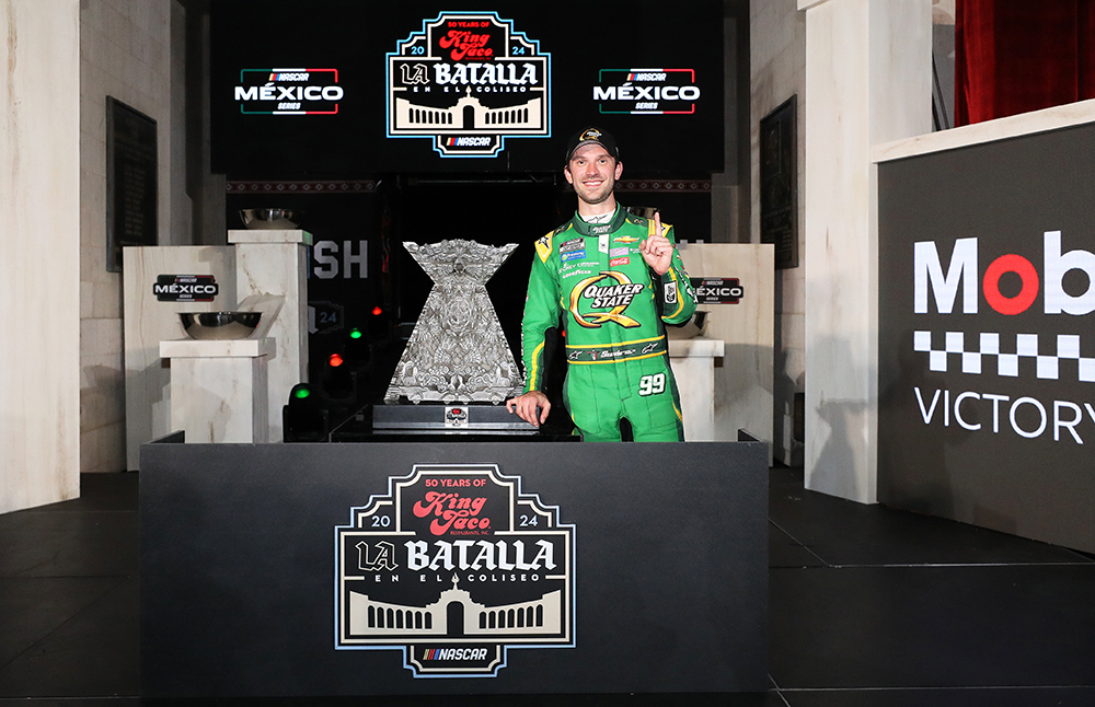 JerryJordan_KTT's tweet photo. Ahead of the 2024 @DAYTONA 500, @TeamTrackhouse driver @Daniel_SuarezG said he hopes #NASCAR will bring the #BuschLightClash to @GobCDMX after bringing @NASCARMex to the @lacoliseum
https://t.co/ghGLJmofWV https://t.co/jhYDdnShLS