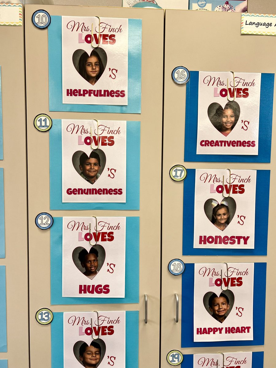 They love their posters! ❤️♥️💗 During groups they’ll walk by and stop to read or look at them. #realtionshipsfirst #YouAreLoved #kindness #chaseinnovators @ChaseTigers