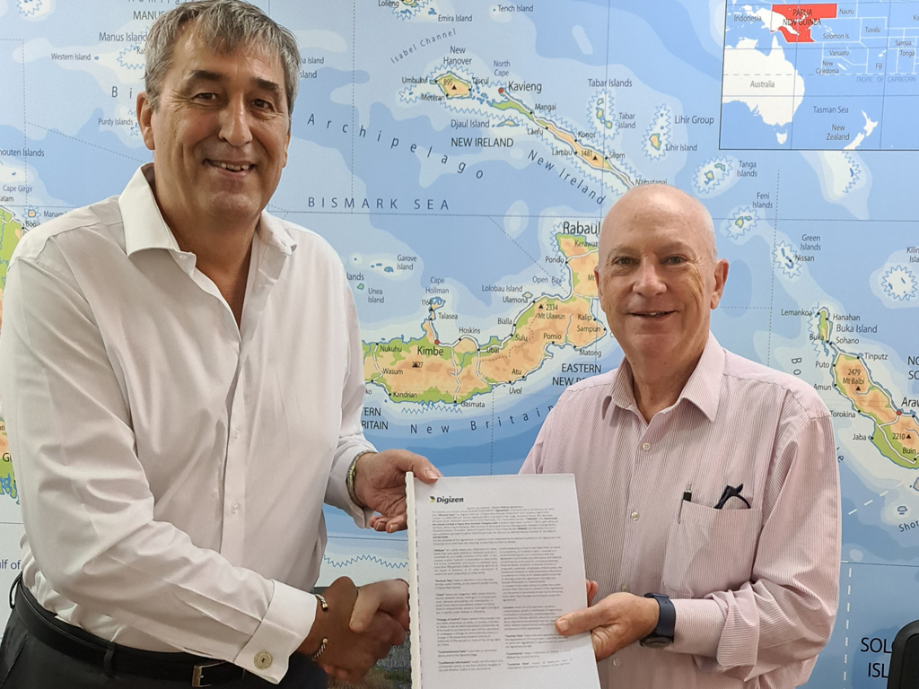 Tony Westaway (@twestaway) on Twitter photo #MiBank has entered in to an agreement with Digizen to access a digital identification tool based on smart cards and biometrics - a digital process which removes barriers for identification and will enhance financial inclusion in Papua New Guinea <a href="/DigizenID/">Digizen – Digital ID for Extreme Conditions</a> #PNG #ADB #BPNG #MiBank has entered in to an agreement with Digizen to access a digital identification tool based on smart cards and biometrics - a digital process which removes barriers for identification and will enhance financial inclusion in Papua New Guinea <a href="/DigizenID/">Digizen – Digital ID for Extreme Conditions</a> #PNG #ADB #BPNG