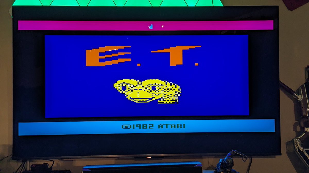 PrimeBane's tweet photo. I'm 80s cool again! #ETAtari https://t.co/lfaZ0PlfNL