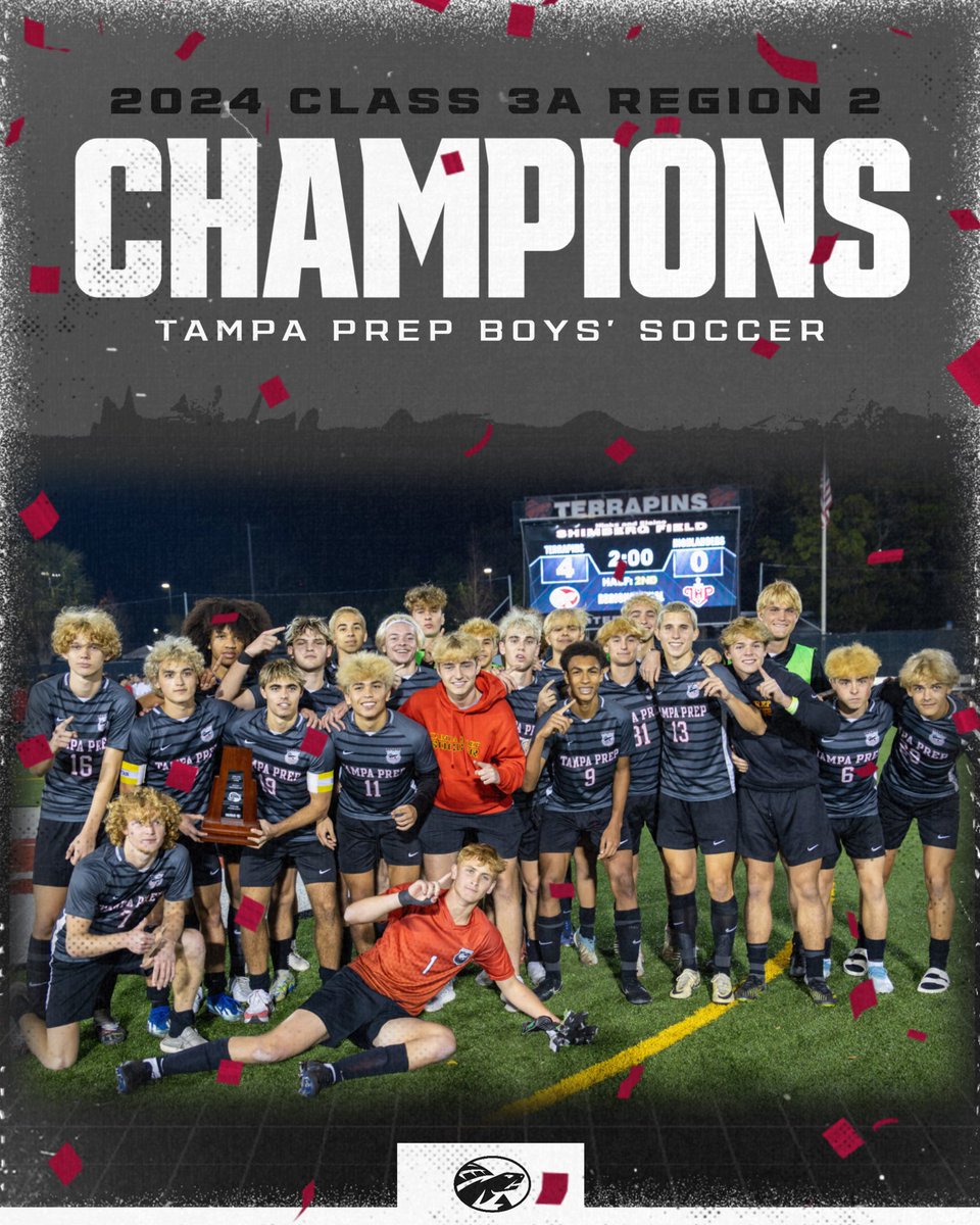 𝗕𝗦𝗢𝗖 // ⚽️ 𝗥𝗘𝗚𝗜𝗢𝗡𝗔𝗟 𝗖𝗛𝗔𝗠𝗣𝗜𝗢𝗡𝗦‼️🏆

The Terrapins, now 17-1-2 on the season, advance to the Class 3A State Semifinal at Lake Myrtle Sports Park (Auburndale) on Wednesday (2/21). 

ℹ️ | bit.ly/3OsBp62