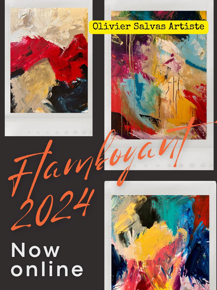CreateIIV's tweet image. Flamboyant 2024 is now online 

oliviersalvas.com/store