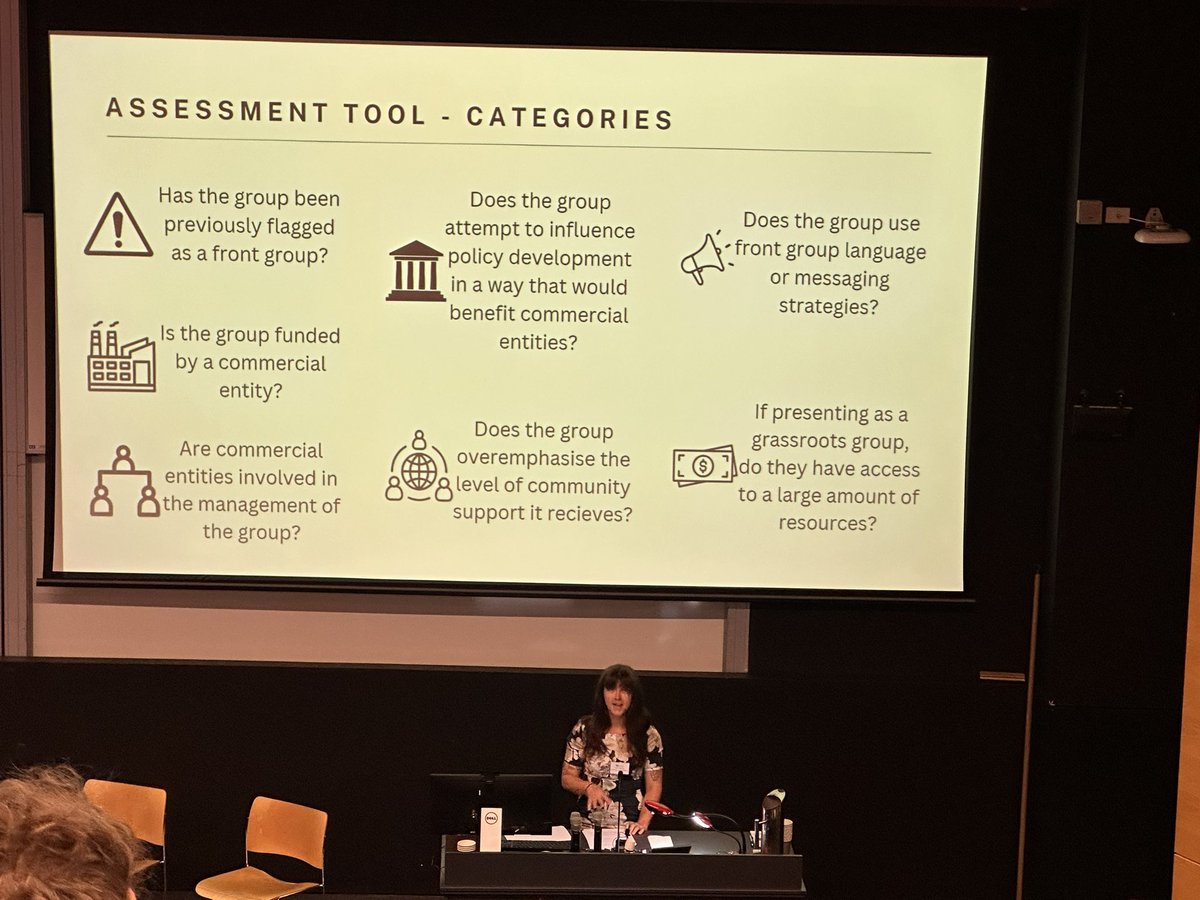 How do you identify a front group? Turns out, it’s pretty difficult and industry is great at concealing their true intentions.

UQ student Sarah Richie and colleagues have developed a tool to help guide whether an org is a front group or genuine.

#FoodGovernance2024