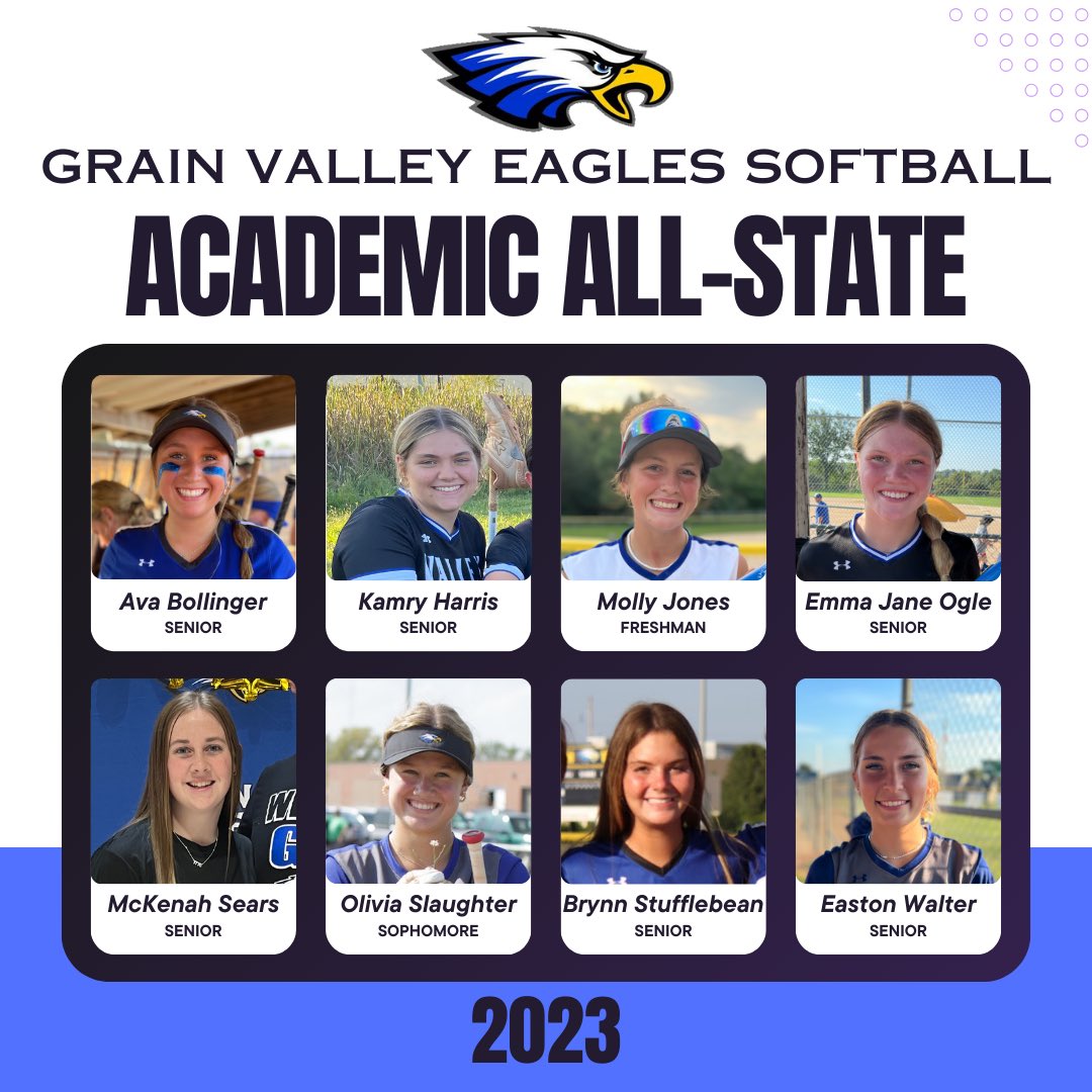 Congratulations to the following <a href="/GVHSEagles/">Grain Valley High</a> student-athletes for receiving more postseason honors! #OneValley #TheValleyWay