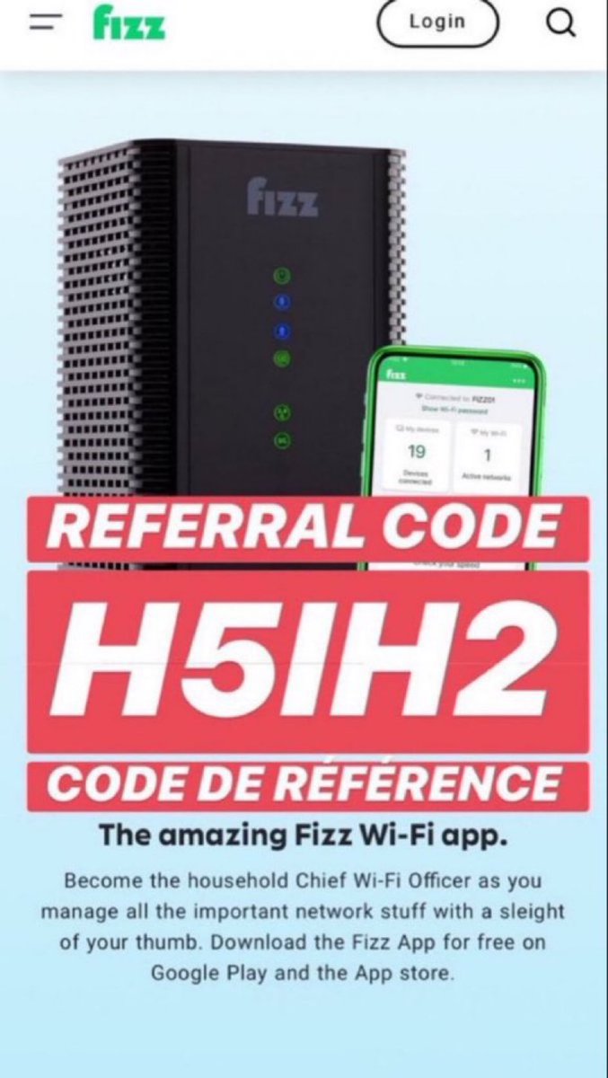 MobileFizz's tweet photo. WOW!!! Activez votre premier forfait avec le code de référence H5IH2 et vous recevrez une prime de référence de 25$ #montreal #quebec #ottawa #isp #internet https://t.co/T4ulqB7op3