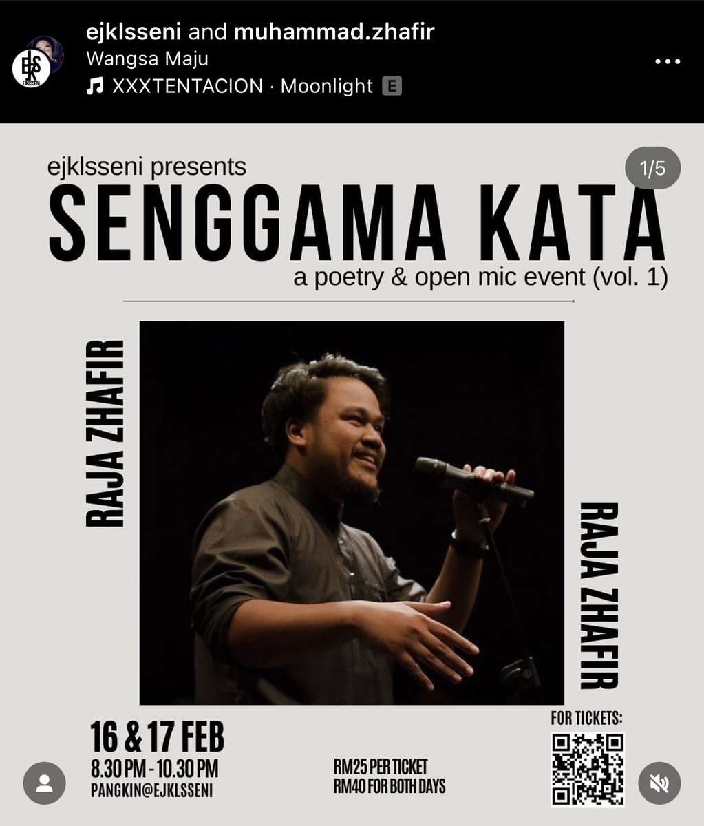 Salam friends,
Last chance to get tickets for my show tomorrow.