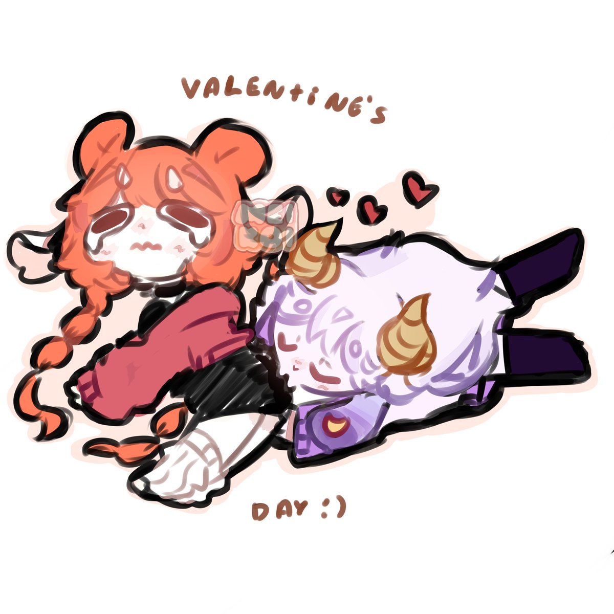 _meirumi's tweet photo. i really love him, even with the bites :') #ValentinesDay https://t.co/VMO1a81vkT