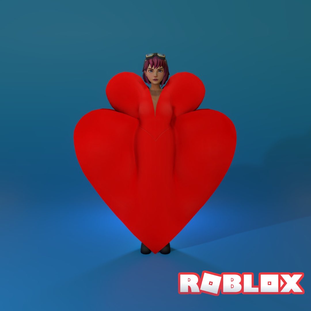 ilonasong's tweet photo. #HappyValentine’s from ILONA SONGxROBLOX!❤️
Our iconic LUV dress is coming to @Roblox
#roblox #gaming #luv #luvdress #luvisintheair #digitaldress #digitalfashion #fashioningames https://t.co/8SfNSmyzK2