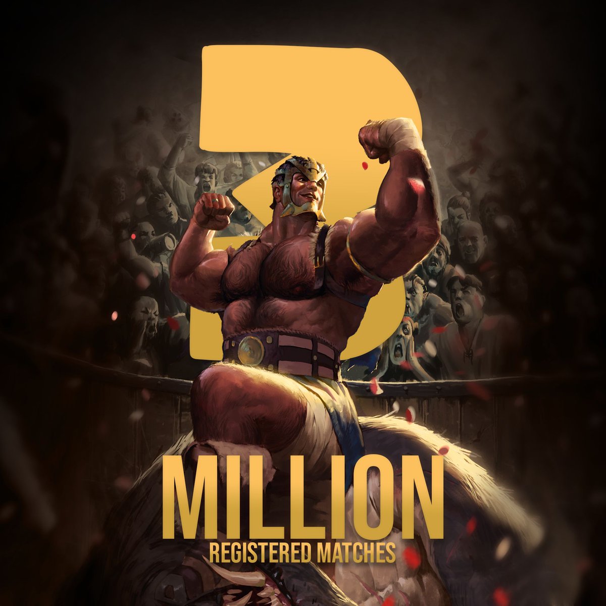 We've just had our 3 Millionth Registered Match played! Thank you to all the people who drove, ran, biked, walked, trained, sailed, flew, and skated down to their local game store! 💎

#fabtcg