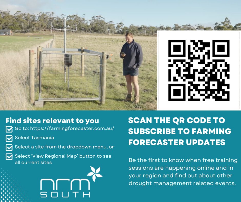 NRM SOUTH (@nrmsouth) on Twitter photo We have Farming Forecaster and containment feeding workshops as well as a couple of #FarmingForecaster webinars coming up soon.  Follow the link for details and to register (and follow the QR code if you want to stay updated!) mailchi.mp/a10d0a3e9266/u… We have Farming Forecaster and containment feeding workshops as well as a couple of #FarmingForecaster webinars coming up soon.  Follow the link for details and to register (and follow the QR code if you want to stay updated!) mailchi.mp/a10d0a3e9266/u…
