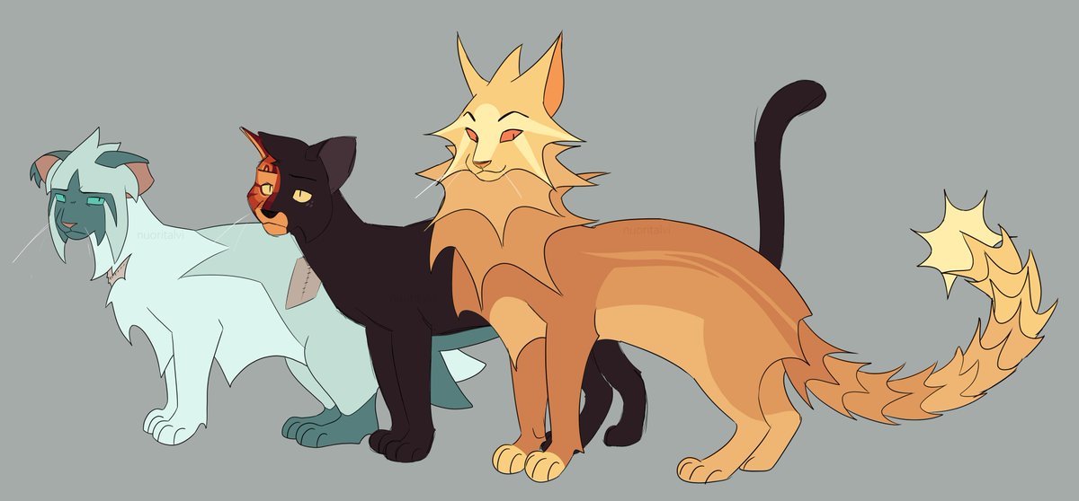 The sun, moon, and stars