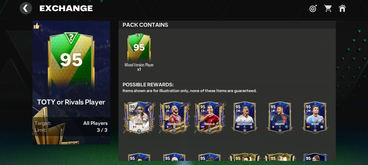 FCMMIZ's tweet photo. Drop Your Best 95 Pull

My pull 👇

#FCMobile

🔄❤️🤝?

@tutiofifa @JoseAlep1 @FirstHalfYT @EL_PROFE_FIFA @Nakata767 @kean_eafc @khoonigamingg @MariusMM06 

Retweet Appreciated 🔄 https://t.co/7dsDZFkXdB