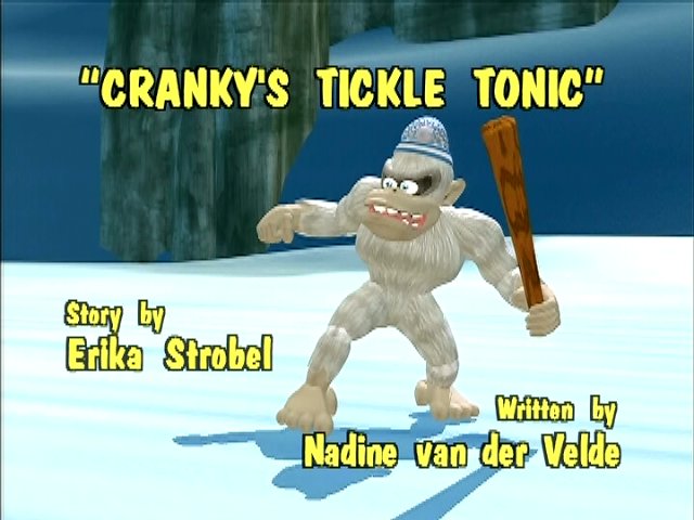 SuperMarioFact's tweet photo. In this episode, Cranky Kong tries to stop Eddie the Mean Old Yeti's annoying and constant groaning and pounds. https://t.co/4016orsG6c