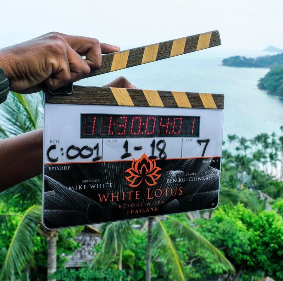 Filming of HBO’s third season of The Lotus has begun yesterday at the Four Season Hotel in Ko Samui. 
The TV show starring singer Lisa of Blackpink,  Patrick Schwarzenegger &amp; Scott Glenn will probably be filmed at the hotel until 26 March as the hotel is blocked until that date.