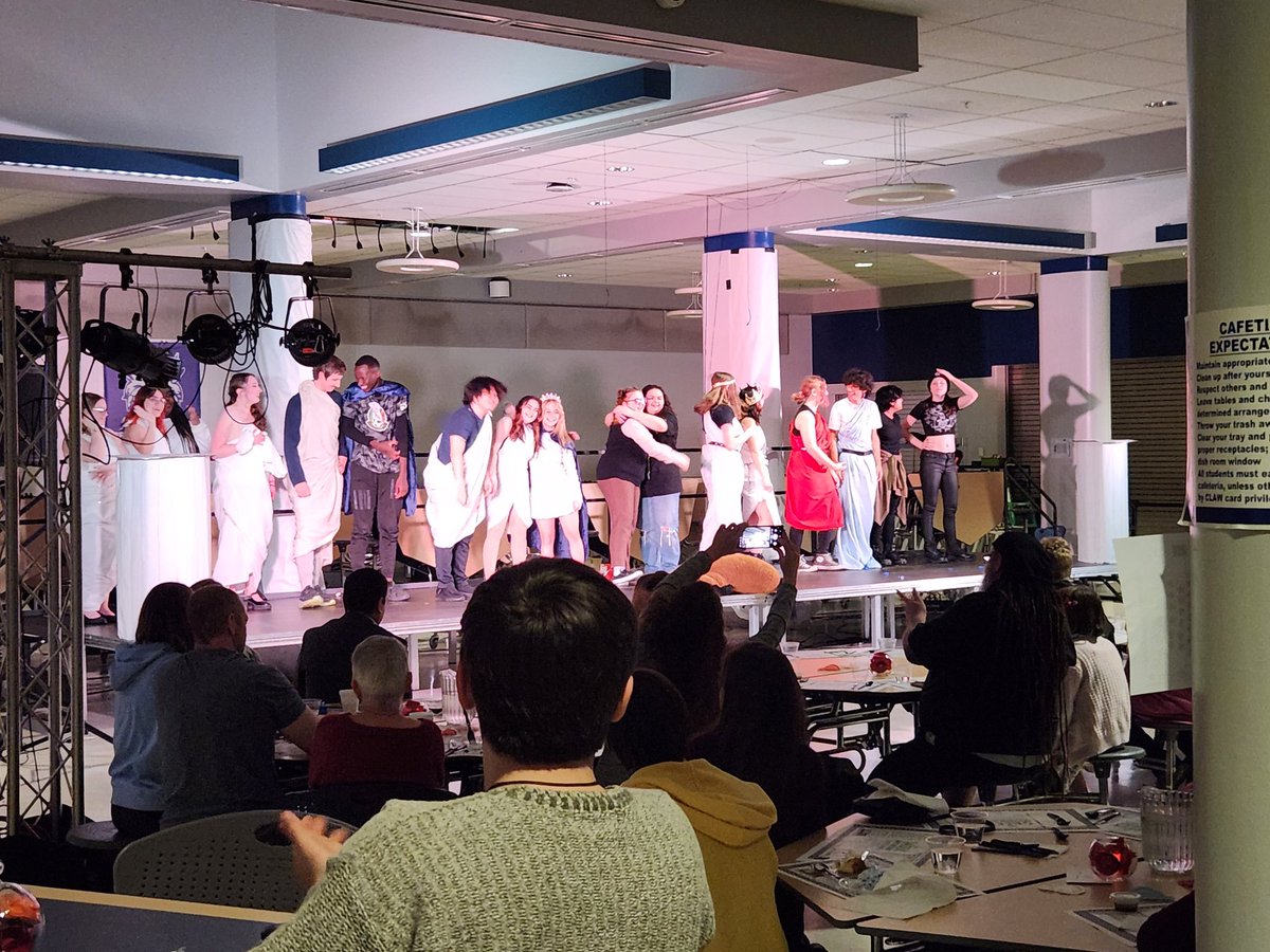 Never has there ever been such a fun report on Mythology. Congratulations to the DPAC &amp; ITS Troupe 7973 for a fantastic sold-out dinner theater performance!