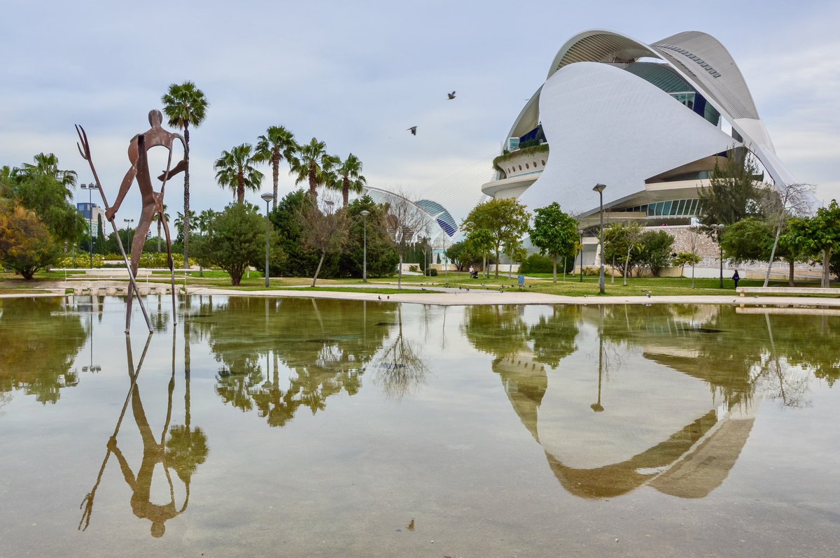 After a devastating flood in 1957, the Túria River was diverted south of Valencia.

When plans to fill the dry riverbed with a motorway were luckily rejected, it was turned into a 10 kilometer, 123 hectare park—which forms the recreational, social and biophilic spine of the city.