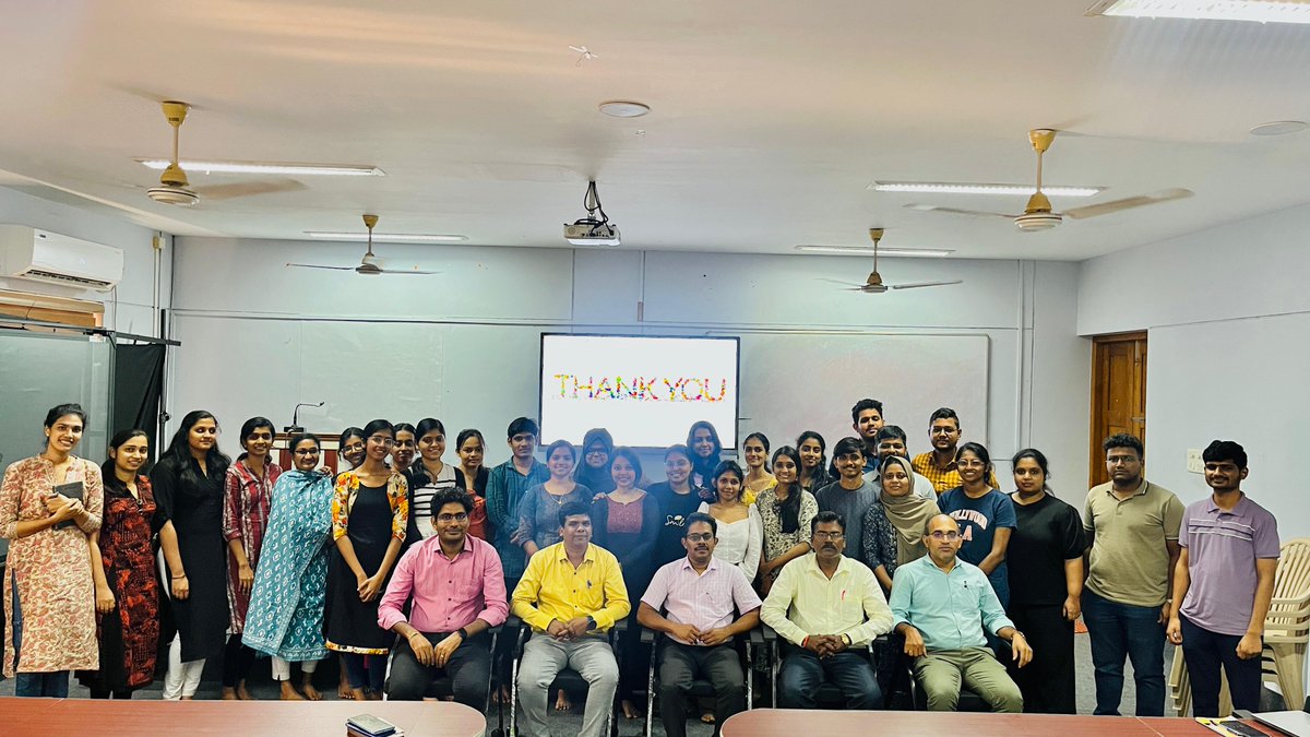 Department of Chemistry NIT Calicut (@chynitcofficial) on Twitter photo The Department of Chemistry has conducted an invited talk on 14/02/2024 on the topic, “ Spiro heterocyclics as Prominent Anticancer and Antitubercular Agents " by Dr. Srinivas Basavoju,Associate Professor Department of Chemistry, NIT Warangal <a href="/nitcofficial/">NIT Calicut Official</a> The Department of Chemistry has conducted an invited talk on 14/02/2024 on the topic, “ Spiro heterocyclics as Prominent Anticancer and Antitubercular Agents " by Dr. Srinivas Basavoju,Associate Professor Department of Chemistry, NIT Warangal <a href="/nitcofficial/">NIT Calicut Official</a>