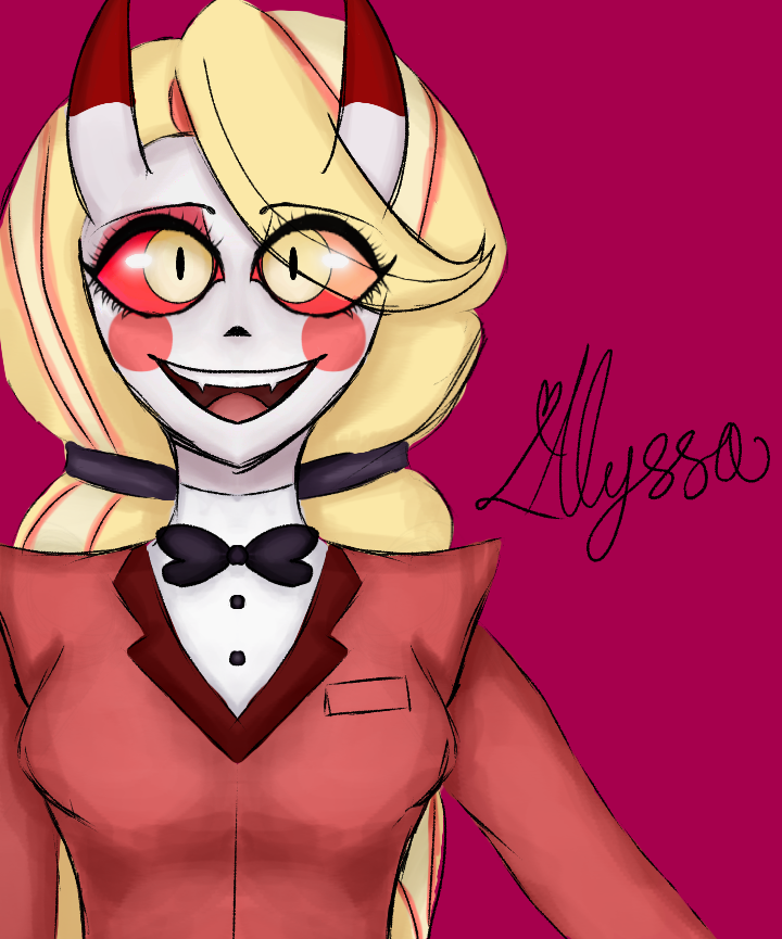 FlowerRHTC's tweet photo. I drew Charlie Morningstar in my style!
time taken: 2h 11m
#HazbinHotelFanart #HazbinHotel #HazbinHotelCharlie https://t.co/LyT7Vo6bKx