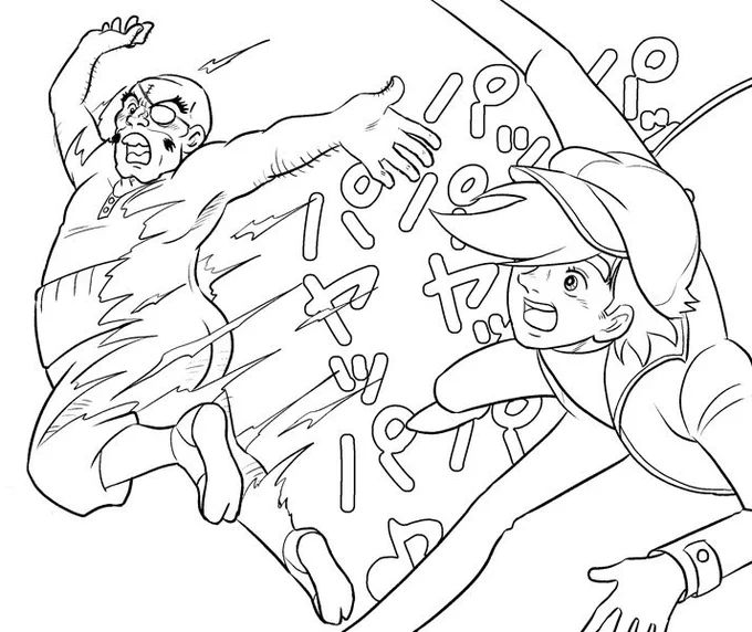 #原作を隣に貼らなくても何のパロディか気づいて