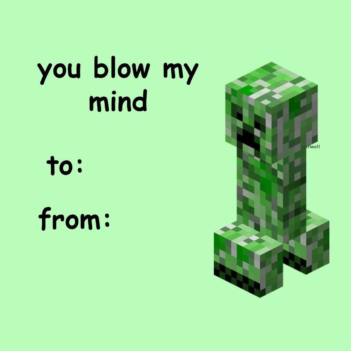 Minecraftvirall's tweet photo. HAPPY VALENTINES DAY! 

Follow @minecraftvirall for more! 

#minecraftmemes #minecrafters #minecraft #valentines #valentinesday https://t.co/tO95RNKVY4