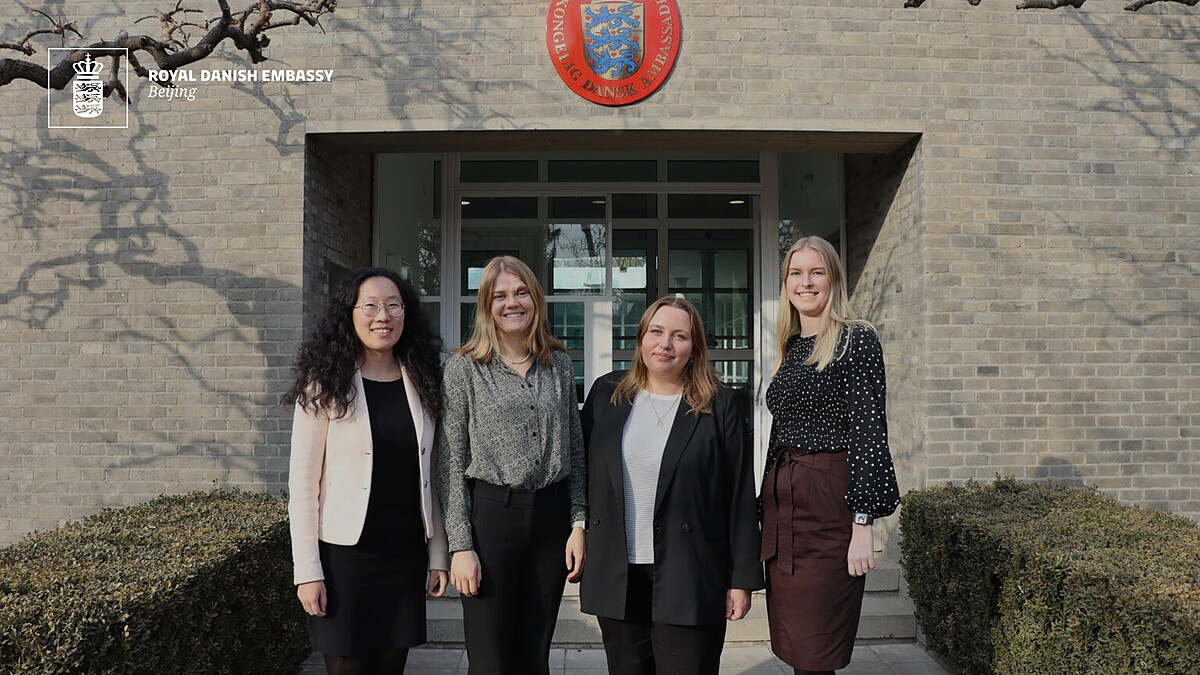 DKinChina's tweet photo. We are stoked to welcome a new batch of interns!
Our new interns Josefine, Caroline, Sofie and Kate will join our strategic sector teams, contributing valuable insights and spirit 🐉
Do you also want to join us? Check this out: https://t.co/nOeh5v17iE
#WorkingForDenmark https://t.co/EpuZqovXln