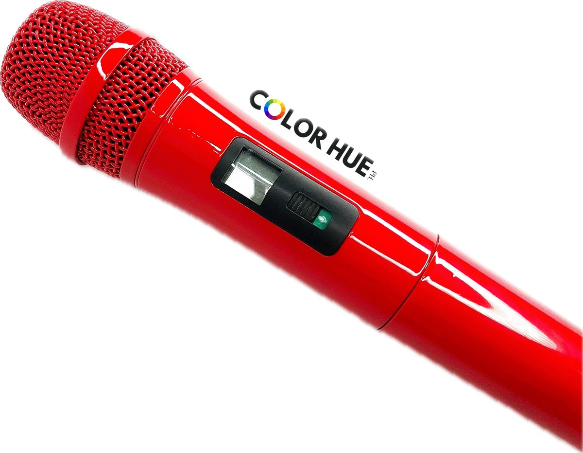 KarlZarate's tweet image. Custom Red Sennheiser XSW2-835 by @colorhueph ❤️🎨 For inquries &amp;amp; question send us a DM! 💌 #sennheiser #custommic #repaint