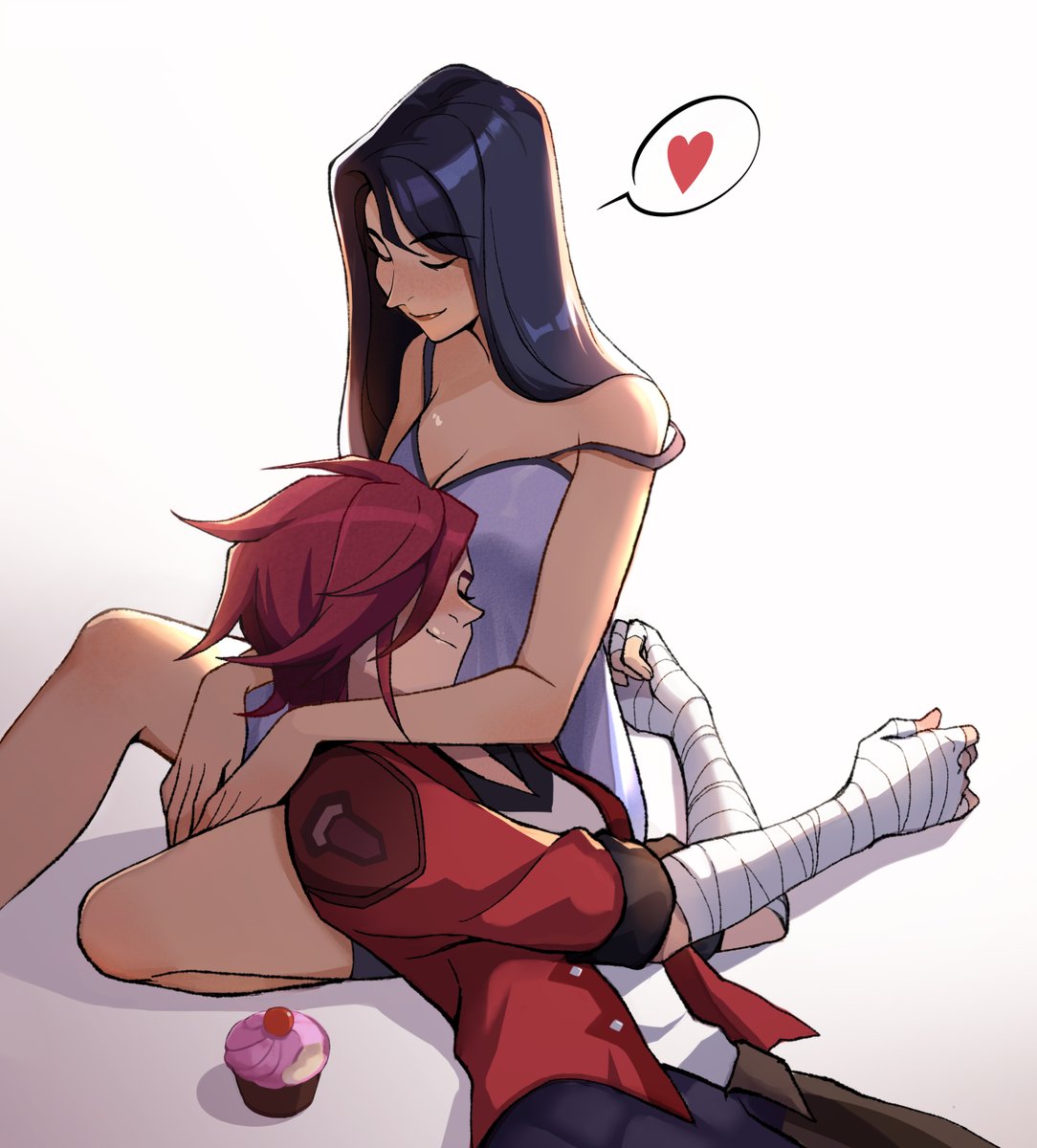 StellaChenYUI's tweet photo. Happy Valentine's Day cupcake! 🧁❤️
#arcane https://t.co/vSNzdD7ybS