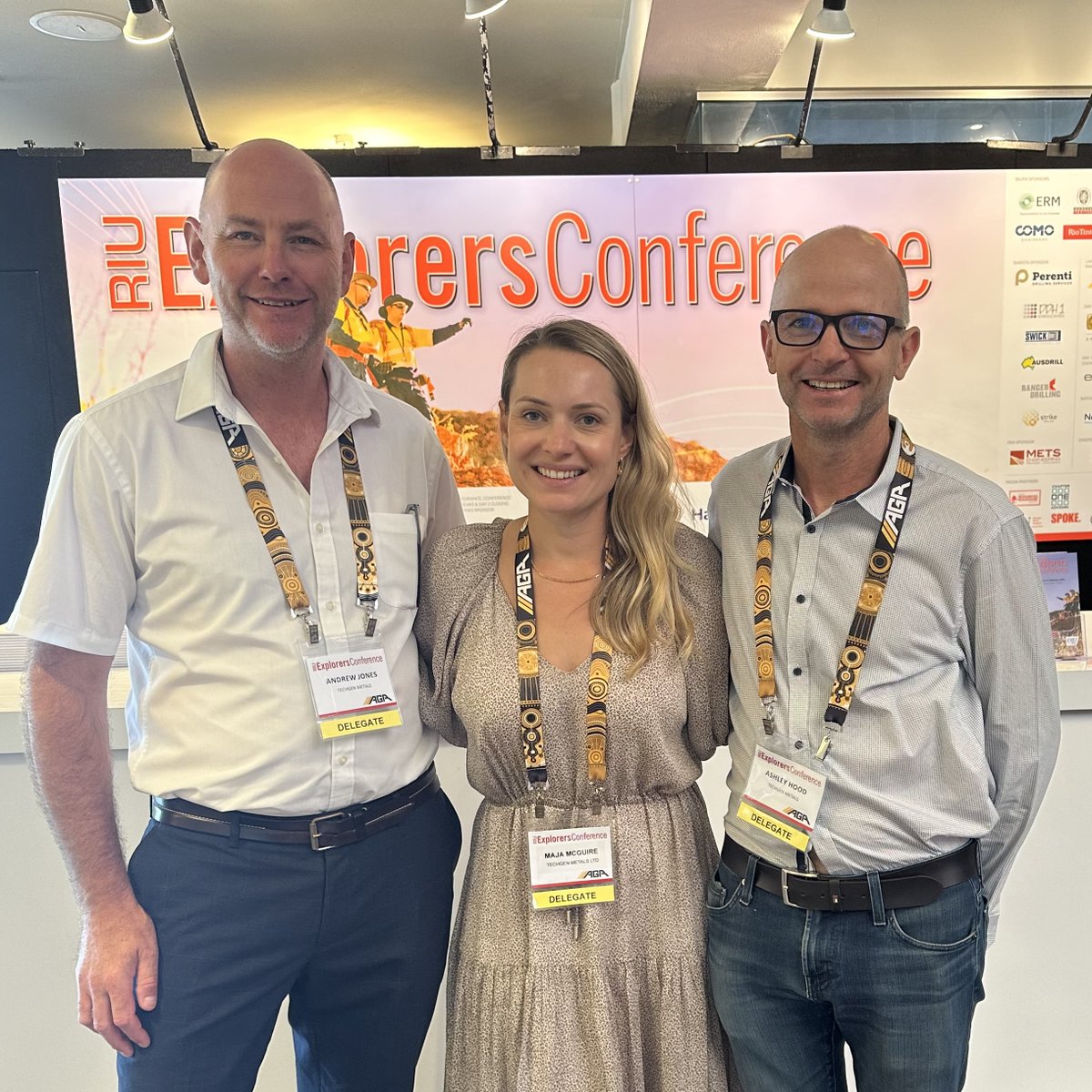 TechGenMetals's tweet photo. $TG1 team at RIU Explorers Conference in Fremantle, WA. Come and talk to us about our up and coming WA lithium drilling program due to commence imminently.
@VEvents_RIU
#Exploration #MiningStocks #Mining #stockmarket #ASX #TG1 #RIUexplorers24 #RIUConference https://t.co/BZ5tL698Aa