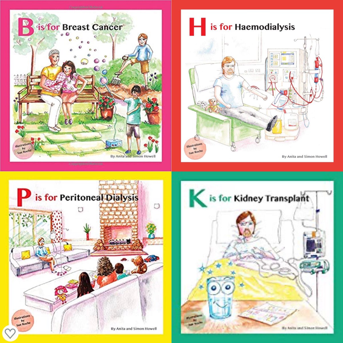 @AbbeyReady2read I hope that any children who have a family member / friend having treatment for #primarybreastcancer or #stage5kidneydisease would find our books helpful.

bit.ly/MLaJAF