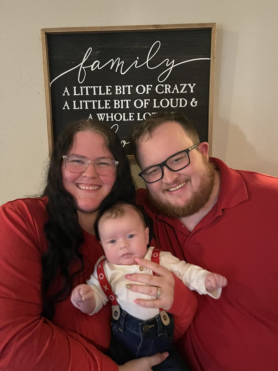 Happy Valentine’s Day from the Thomas family.