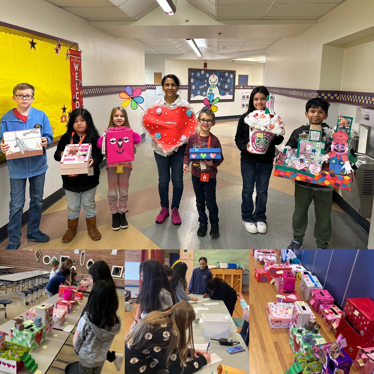 February brought a whirlwind of fun to Madison Elementary! 🎉 Our Huskies showcased their creativity in the Valentine's Day box decoration competition and spread sweet messages with the candy gram sale, thanks to our awesome Student Council! 💌 <a href="/EverettSchools/">Everett Public Schools.WA</a>