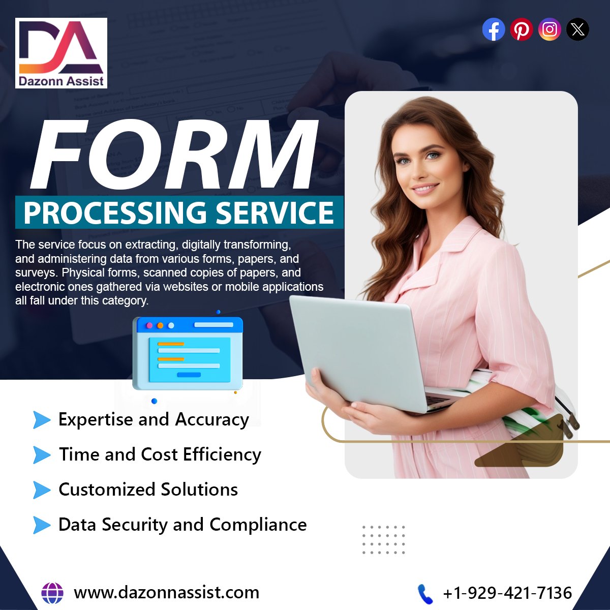 dazonn_assist's tweet image. Say goodbye to manual data entry headaches and hello to efficiency! Focus on what you do best while we handle the paperwork. Contact us today to learn more! 
🌐 dazonnassist.com/form-processin…
#FormProcessing #Outsourcing #Efficiency #DazonnAssist #DigitalTransformation