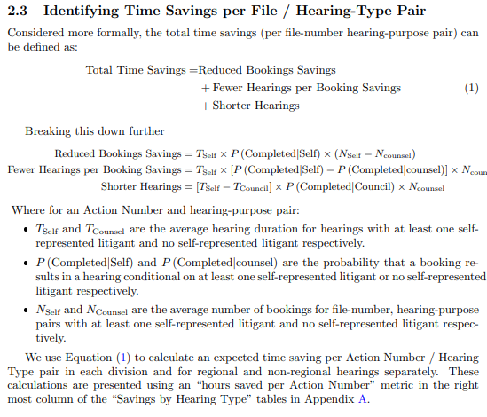 Cuts to legal aid end up costing the province much more in the long run, a conclusion backed by data and analysis. 

Self-Represented litigants are expensive. They're cases are more likely to go to trial and when they do go to trial they run longer and use more court resources.