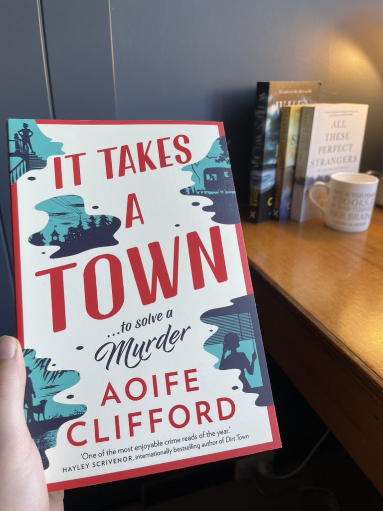 Got a copy of my new book - It Takes a Town (out in April). Events and launch details coming soon @ultimopress.