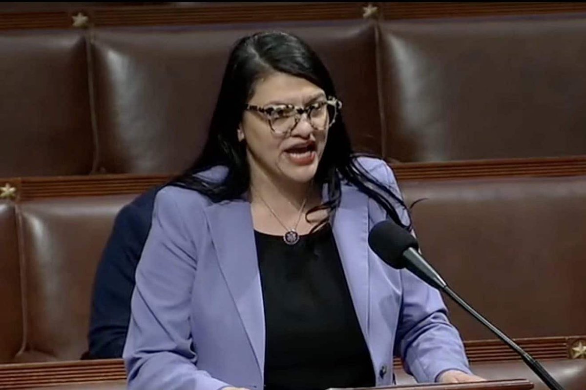 Ostrov_A's tweet photo. The U.S. House just voted 418-0 to condemn Hamas for the rape and sexual assault against Israeli women on Oct 7.

The only Member of Congress who refused to support the resolution was @RashidaTlaib.

She has reached a new, shameful and irredeemable low … https://t.co/cNEPjgOrYG