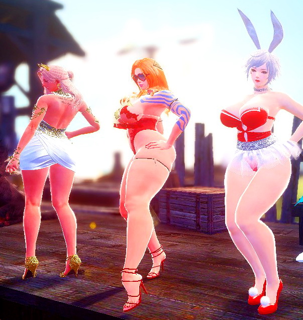 HelixVindictus's tweet photo. #Valentines dance party with my sister and my sweetie!  We look great together, wouldn't you say, @GlauMaran ?💗
#ValentinesDay #Vindictus #MabinogiHeroes #Danah #Vella #Lethor #Nexon https://t.co/ouIe8Dpr3H