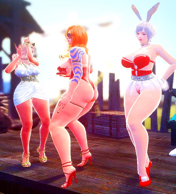 HelixVindictus's tweet photo. #Valentines dance party with my sister and my sweetie!  We look great together, wouldn't you say, @GlauMaran ?💗
#ValentinesDay #Vindictus #MabinogiHeroes #Danah #Vella #Lethor #Nexon https://t.co/ouIe8Dpr3H