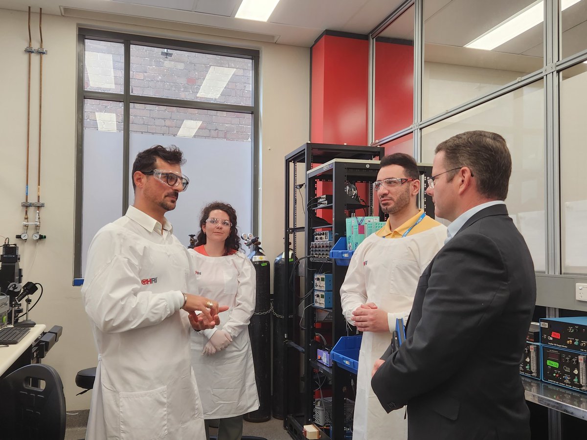 Heart Research Institute (@hriaust) on Twitter photo We were delighted to welcome MP <a href="/markcourelive/">Mark Coure MP</a> to our Sydney labs to help drive awareness of HRI's world-class research into cardiovascular disease. <a href="/KavurmaMary/">Mary Kavurma</a>
Thanks for your interest in our life-saving work and we hope you enjoyed the tour! More: bit.ly/48hs3kG We were delighted to welcome MP <a href="/markcourelive/">Mark Coure MP</a> to our Sydney labs to help drive awareness of HRI's world-class research into cardiovascular disease. <a href="/KavurmaMary/">Mary Kavurma</a>
Thanks for your interest in our life-saving work and we hope you enjoyed the tour! More: bit.ly/48hs3kG