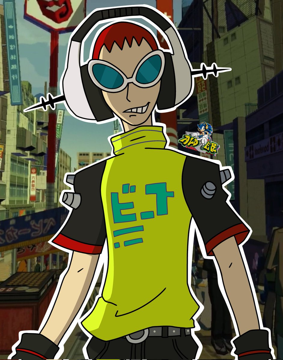 alder_XD's tweet image. Dibujo del beat pero del future
Mi inspiración fue otro dibujo que dejaré en las respuestas el enlace del original
#JSRF #jetsetradio #beat #drawing #dibujodigital #sega #fanart