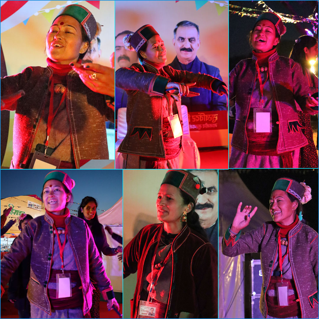 hprdpr's tweet image. #HimachalSARAS2024

हाल ही में राज्य ग्रामीण विकास विभाग, हिमाचल प्रदेश सरकार, द्वारा आजीविका मिशन  के तहत चंडीगढ़ में आयोजित हिमाचल सरस मेले में केवल पारंपरिक उत्पादों की  प्रदर्शनी और बिक्री ही नहीं, बल्कि पारंपरिक पहाड़ी संगीत और नृत्य नाटी की भी झलक देखने को मिली।
#SARASFair