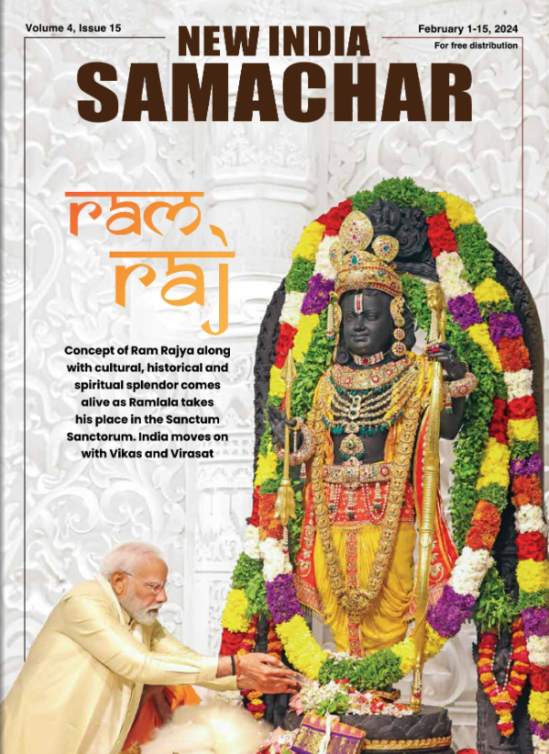 PIB_India's tweet photo. #ViksitBharatSankalpYatra: The Journey of the Country

🔸 The biggest objective of the Yatra is that no one should be deprived of the benefits of government schemes

🔸 The central government is taking on the responsibility of reaching out to the underprivileged and is moving the van of the 'Viksit Bharat Sankalp Yatra' from village to village

Read more in the latest edition of #NewIndiaSamachar 📚

🔗https://t.co/TiiWQ2NINa