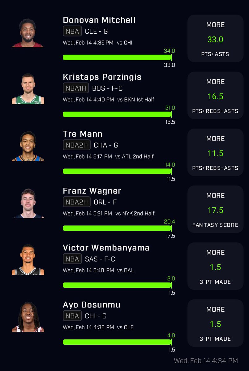 1-YEAR FREE CASHCORD SUB TO SOMEONE THAT LIKES ($200 VALUE) 

💚👇

25X F*CKING BANGGGG!! ✅✅
6-MAN NBA CASHHHH!! 💰💰

CashCord MOD ➡️ @DrStrizzy 🐐

FREE YEAR when “WE” hit a 25X 🚀

🤝 MODs included 🤝

3-DAY FREE TRIAL ⬇️
🔗 tinyurl.com/UNC3FREE

#PrizePicks | #NBA