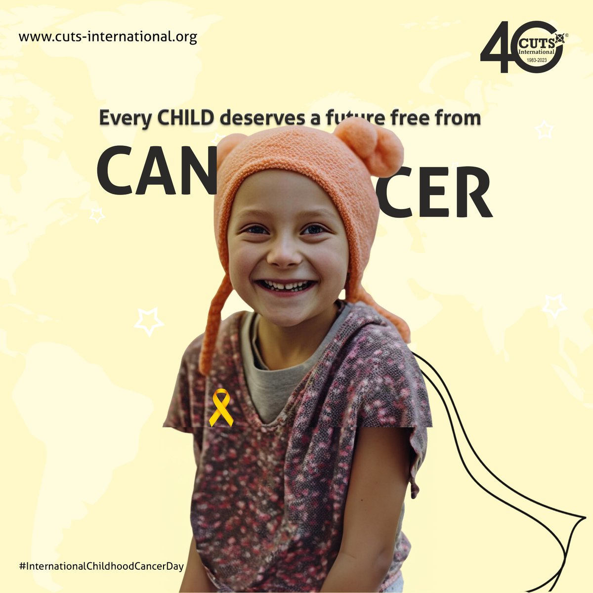 CUTS_CART's tweet photo. On #InternationalChildhoodCancerDay, we stand united to spread hope, support, and love to brave young hearts and their families.

Together, we can make a difference!

#ICCD #ProtectChild #Support #Cancerfree #ChildhoodCancerDay #CUTS #CUTSInternational
@psm_cuts @bc_cuts https://t.co/hb3l9xFtsq