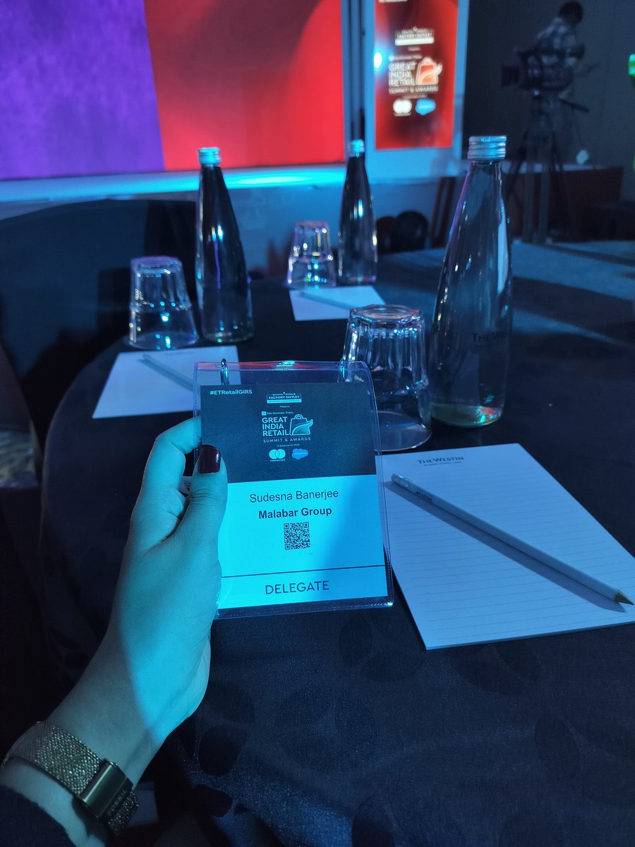 sudesna_b's tweet photo. Kickstarting the day with #GreatIndiaRetailSumit #ETRetailGIRS 
If you are here...let's catch up! https://t.co/SKbgyU7jou