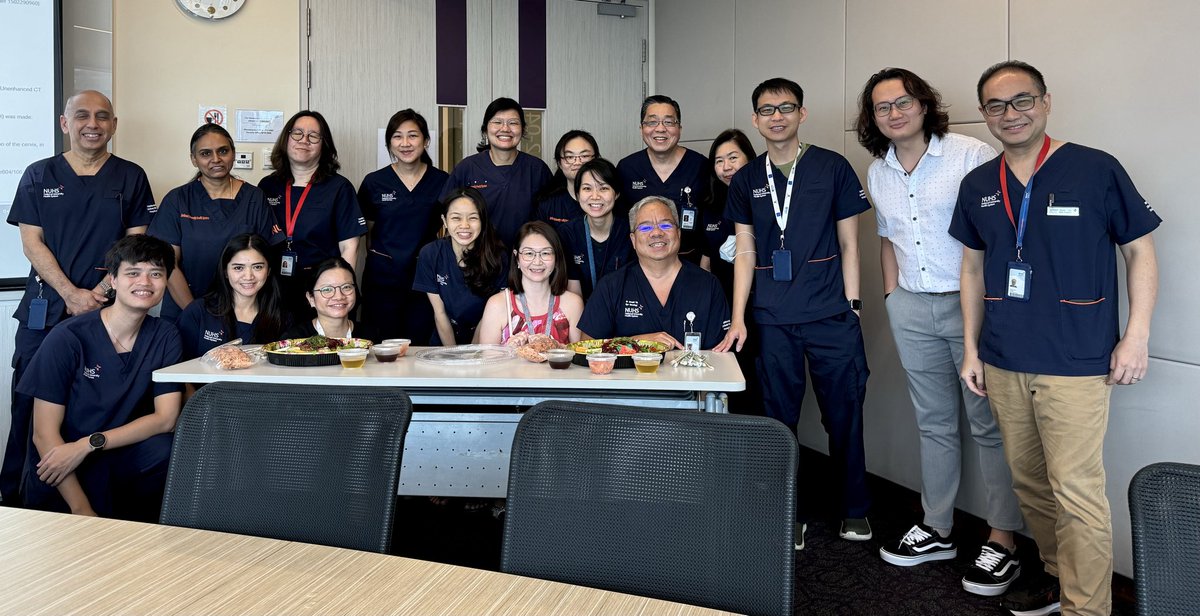 ⁦<a href="/NCISGynOnc/">National University Cancer Institute Singapore</a>⁩ … the NCIS Gyn Cancer Program celebrating and ringing in the Year of the Dragon! We expect bold progressive things from this group and the lives of the women we care for to be better!!! 🧧🧧🍊🍊