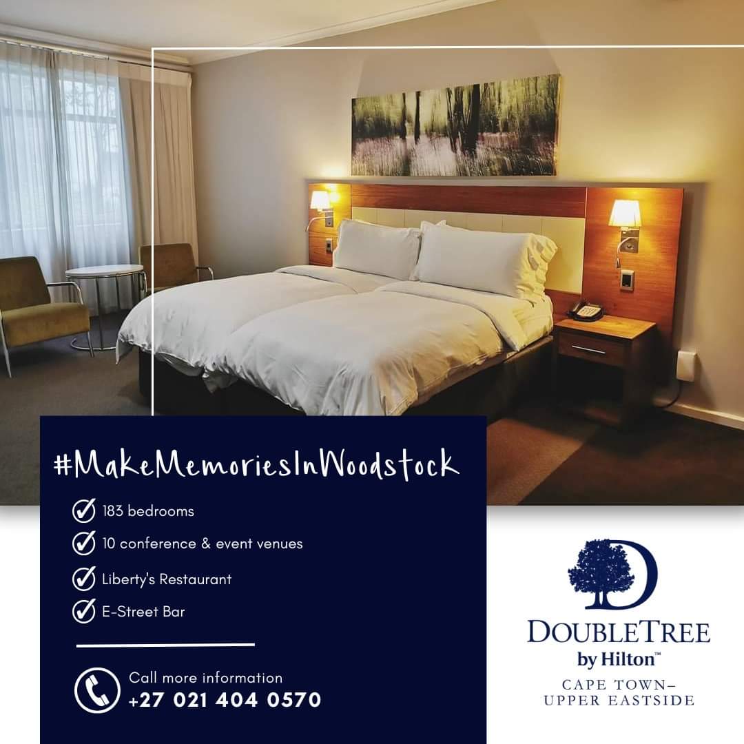 DoubleTreeCPT's tweet photo. Woodstock: Where dreams take shape, and memories are made. Join us and create your story🌟 #MakeMemoriesInWoodstock
#hotel #wearedoubletree #teamdoubletree #woodstock #capetown #southafrica #accommodation #bleisure #businesstravel #leisuretravel #conferencing #events https://t.co/zX6v7te4Ao