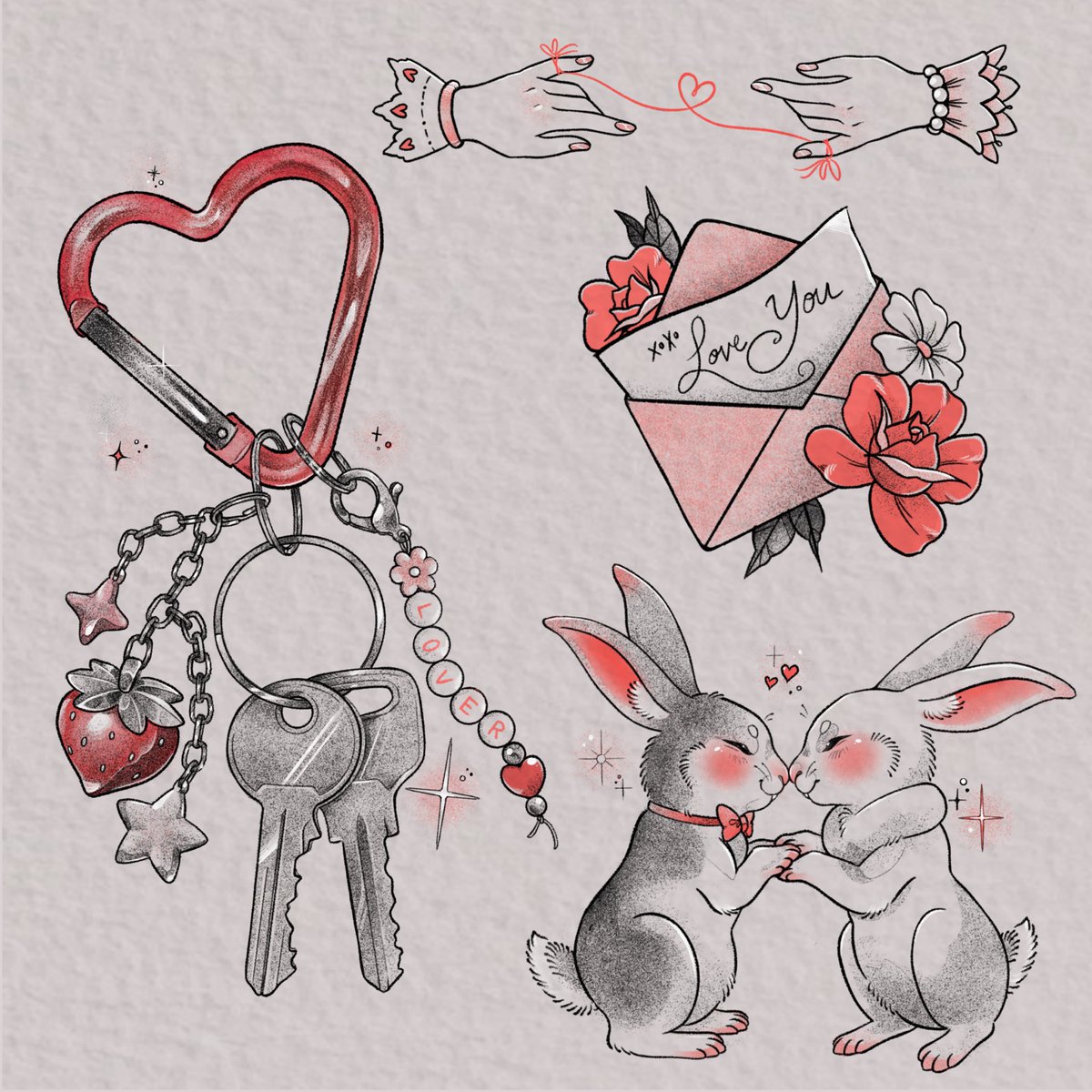 happy valentine’s day! ❤️🐇