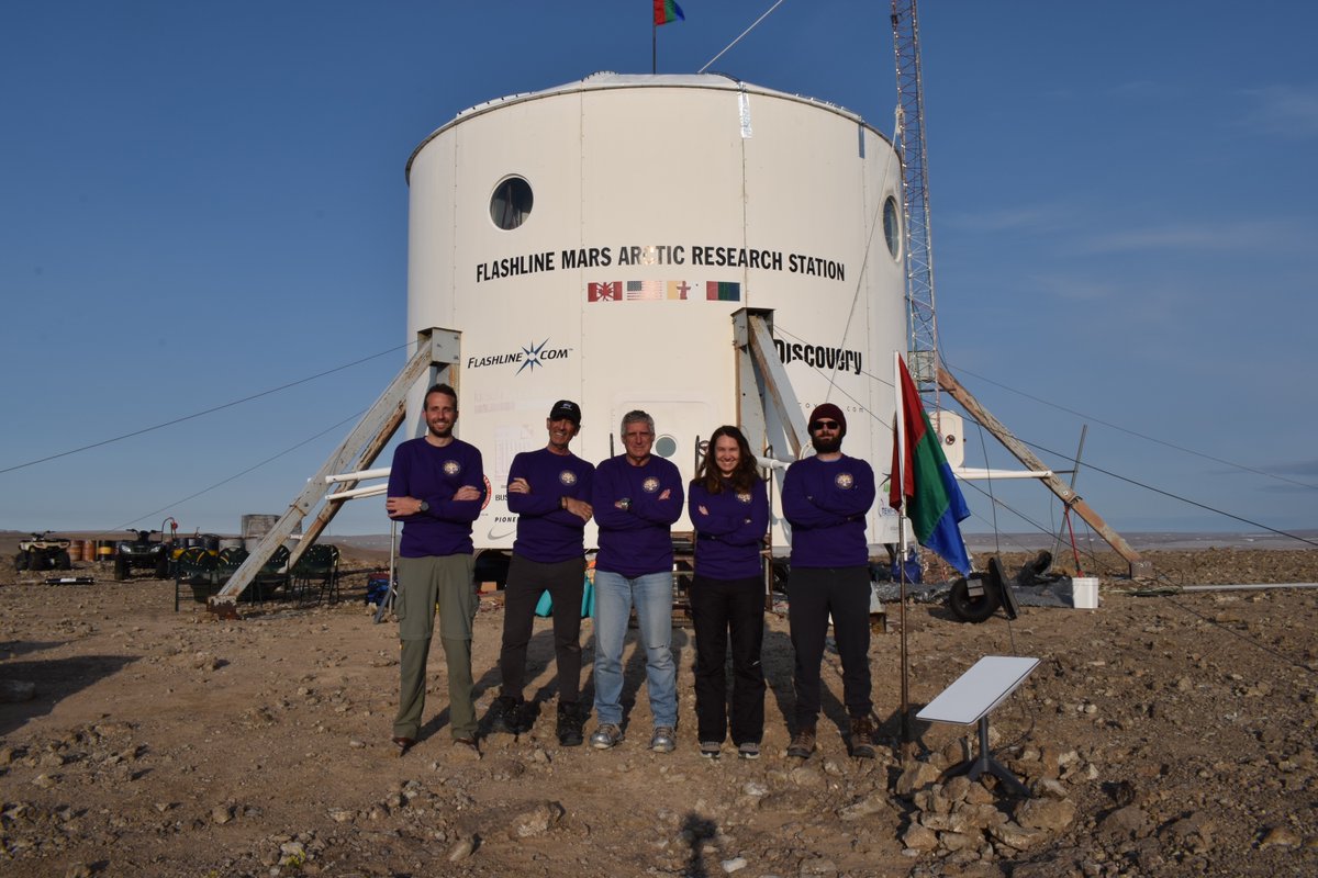 TheMarsSociety's tweet image. Seeking volunteers for 2024 &amp;amp; 2025 analog missions at Flashline Station, northern Canada!  Join the adventure!  Visit marssociety.org for full details! #marsanalog 🇨🇦 #stem #fieldresearch #analogastronauts #education #themarssociety #fmars #arcticexpedition