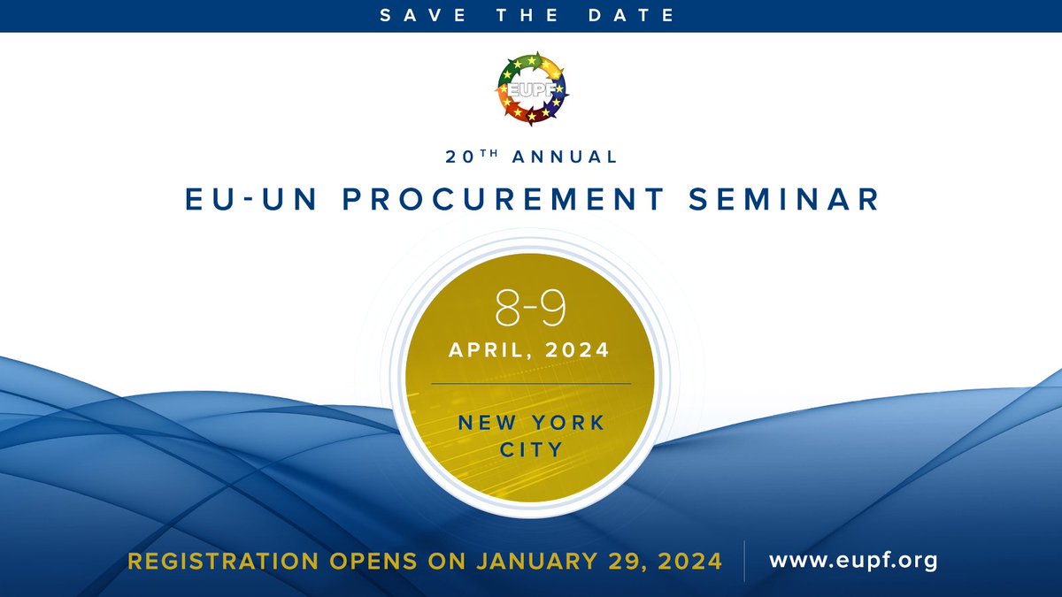 EUPF_Seminars's tweet photo. Early Bird rate to register for the upcoming EUPF seminar is available through Friday, February 16. 
For more details and to register, please visit https://t.co/YxR0eKPk91. https://t.co/bqAkIG4Ht2