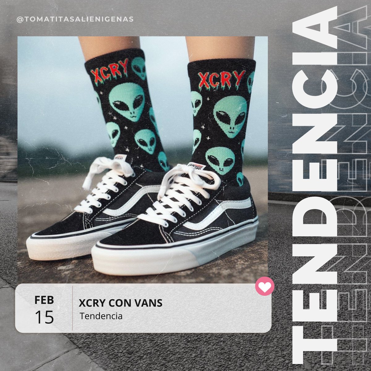 alienigenasss's tweet photo. Sigamos con la tendencia 😎🫵🏼

XCRY CON VANS https://t.co/7JVLTrEG2E